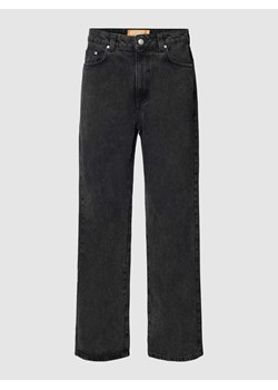 Jeansy z szerokimi nogawkami i 5 kieszeniami w kolorze czarnym ze sklepu Peek&Cloppenburg  w kategorii Jeansy męskie - zdjęcie 167940470