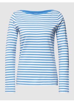 Bluzka z długim rękawem z wzorem w paski ze sklepu Peek&Cloppenburg  w kategorii Bluzki damskie - zdjęcie 167940870