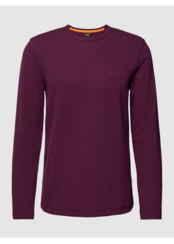 Sweter z detalem z logo ze sklepu Peek&Cloppenburg  w kategorii Swetry męskie - zdjęcie 167941124