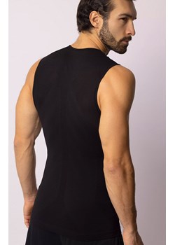 Termoaktywny podkoszulek męski czarny Air, Kolor czarny, Rozmiar S/M, Spaio ze sklepu Primodo w kategorii T-shirty męskie - zdjęcie 167942773