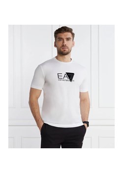 EA7 T-shirt | Regular Fit ze sklepu Gomez Fashion Store w kategorii T-shirty męskie - zdjęcie 167943542
