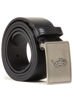 Pasek Męski Polo Ralph Lauren 36mm Pp Plaque Belt 405691693001 Black ze sklepu eobuwie.pl w kategorii Paski męskie - zdjęcie 167944540