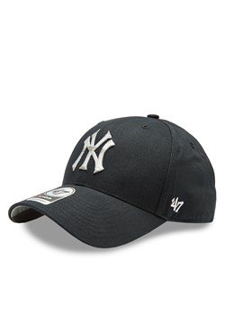 Czapka z daszkiem 47 Brand MLB New York Yankees Retro Stripe Under 47 MVP B-RETMU17GWP-BK Czarny ze sklepu eobuwie.pl w kategorii Czapki z daszkiem damskie - zdjęcie 167944624