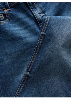 Reserved - Jeansy slim mid rise - granatowy ze sklepu Reserved w kategorii Jeansy damskie - zdjęcie 167946841