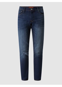 Jeansy o kroju skinny fit z naszywką z logo z tyłu ze sklepu Peek&Cloppenburg  w kategorii Jeansy męskie - zdjęcie 167951032