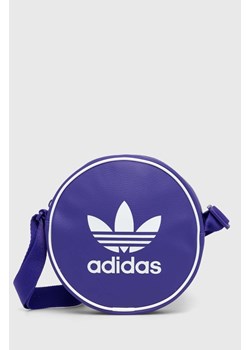 adidas Originals saszetka kolor fioletowy IR5446 ze sklepu ANSWEAR.com w kategorii Listonoszki - zdjęcie 167954392