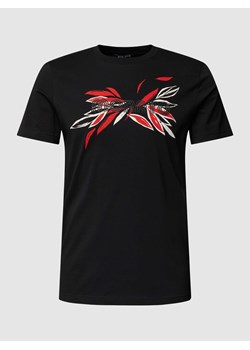 T-shirt z nadrukiem z logo ze sklepu Peek&Cloppenburg  w kategorii T-shirty męskie - zdjęcie 167963112