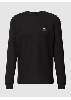 Bluzka z długim rękawem i fakturowanym wzorem ze sklepu Peek&Cloppenburg  w kategorii T-shirty męskie - zdjęcie 167963313