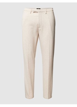 Spodnie do garnituru o kroju regular fit z lamowanymi kieszeniami model ‘Beppe’ ze sklepu Peek&Cloppenburg  w kategorii Spodnie męskie - zdjęcie 167963431