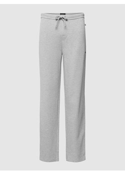 Spodnie dresowe z wpuszczanymi kieszeniami model ‘Waffle’ ze sklepu Peek&Cloppenburg  w kategorii Spodnie męskie - zdjęcie 167963453