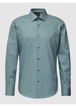 Koszula biznesowa o kroju modern fit z kołnierzykiem typu kent model ‘Joe’ ze sklepu Peek&Cloppenburg  w kategorii Koszule męskie - zdjęcie 167963810