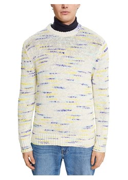ESPRIT Sweter w kolorze biało-żółto-niebieskim ze sklepu Limango Polska w kategorii Swetry męskie - zdjęcie 167965734