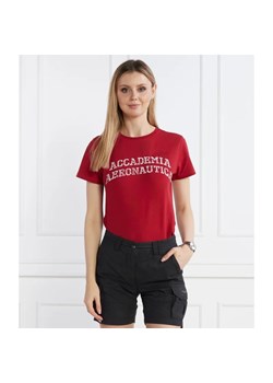 Aeronautica Militare T-shirt | Regular Fit ze sklepu Gomez Fashion Store w kategorii Bluzki damskie - zdjęcie 167965870