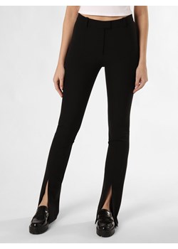 HUGO Spodnie - Haubaki Kobiety czarny jednolity ze sklepu vangraaf w kategorii Spodnie damskie - zdjęcie 167967160