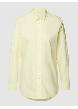 Bluzka koszulowa o kroju oversized z bawełny ze sklepu Peek&Cloppenburg  w kategorii Koszule damskie - zdjęcie 168079662