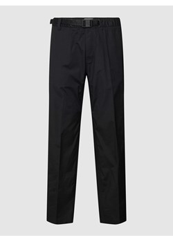 Spodnie z detalami z logo model ‘UTILITY’ ze sklepu Peek&Cloppenburg  w kategorii Spodnie męskie - zdjęcie 168079701