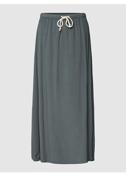 Spódnica midi z mieszanki wiskozy i lnu ze sklepu Peek&Cloppenburg  w kategorii Spódnice - zdjęcie 168079922