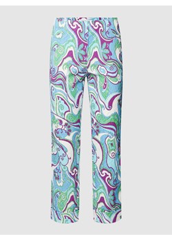 Spodnie ze wzorem na całej powierzchni model ‘IGOR’ ze sklepu Peek&Cloppenburg  w kategorii Spodnie damskie - zdjęcie 168080940
