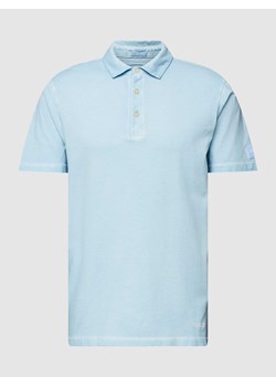 Koszulka polo z detalami z logo model ‘SOHO RUGBY POLO’ ze sklepu Peek&Cloppenburg  w kategorii T-shirty męskie - zdjęcie 168080950