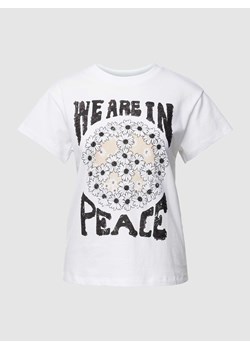 T-shirt z nadrukowanym motywem ze sklepu Peek&Cloppenburg  w kategorii Bluzki damskie - zdjęcie 168081004