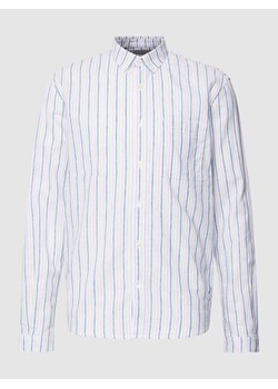 Koszula casualowa o kroju relaxed fit ze wzorem w paski ze sklepu Peek&Cloppenburg  w kategorii Koszule męskie - zdjęcie 168082723