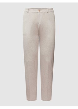 Spodnie materiałowe z fakturowanym wzorem ze sklepu Peek&Cloppenburg  w kategorii Spodnie męskie - zdjęcie 168082893