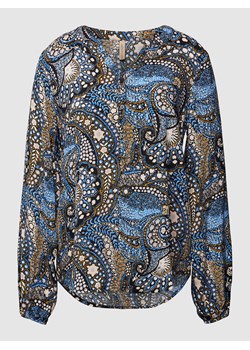 Bluzka ze wzorem na całej powierzchni model ‘Manny’ ze sklepu Peek&Cloppenburg  w kategorii Bluzki damskie - zdjęcie 168082913