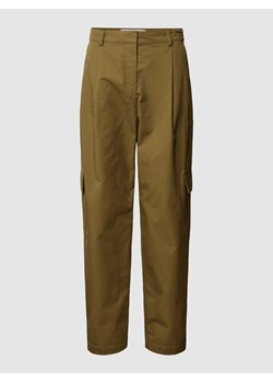 Spodnie cargo z plisami ze sklepu Peek&Cloppenburg  w kategorii Spodnie damskie - zdjęcie 168083522