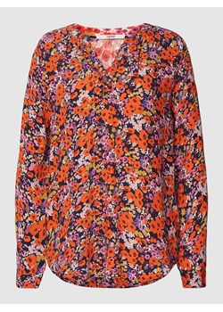 Bluzka z wiskozy z kwiatowym wzorem ze sklepu Peek&Cloppenburg  w kategorii Bluzki damskie - zdjęcie 168083620