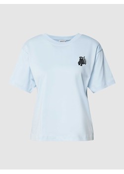 T-shirt z wyhaftowanym motywem ze sklepu Peek&Cloppenburg  w kategorii Bluzki damskie - zdjęcie 168083691