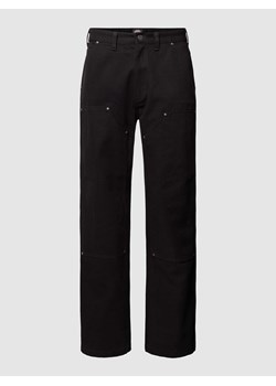 Spodnie z detalem z logo model ‘CANVAS’ ze sklepu Peek&Cloppenburg  w kategorii Spodnie męskie - zdjęcie 168083700