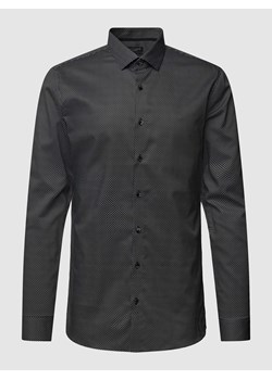 Koszula biznesowa o kroju modern fit ze wzorem na całej powierzchni ze sklepu Peek&Cloppenburg  w kategorii Koszule męskie - zdjęcie 168083910