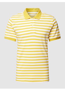 Koszulka polo o kroju slim fit w paski ze sklepu Peek&Cloppenburg  w kategorii T-shirty męskie - zdjęcie 168084243