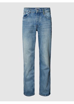 Jeansy z prostą nogawką i efektem sprania ze sklepu Peek&Cloppenburg  w kategorii Jeansy męskie - zdjęcie 168084751