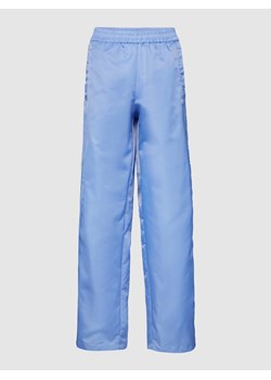Spodnie treningowe z efektem błyszczącym ze sklepu Peek&Cloppenburg  w kategorii Spodnie damskie - zdjęcie 168084752