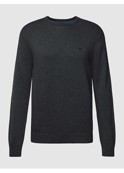 Sweter z dzianiny z efektem melanżu ze sklepu Peek&Cloppenburg  w kategorii Swetry męskie - zdjęcie 168084753