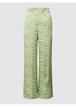 Spodnie materiałowe ze wzorem na całej powierzchni model ‘SLEEPO’ ze sklepu Peek&Cloppenburg  w kategorii Spodnie damskie - zdjęcie 168085084
