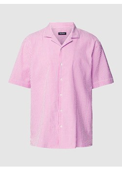 Koszula casualowa o kroju regular fit z wzorem w paski ze sklepu Peek&Cloppenburg  w kategorii Koszule męskie - zdjęcie 168085313