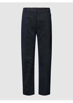 Spodnie materiałowe z detalem z logo model ‘ESSENTIAL’ ze sklepu Peek&Cloppenburg  w kategorii Spodnie damskie - zdjęcie 168086274