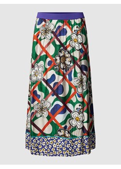 Spódnica z wiskozy z wzorem na całej powierzchni ze sklepu Peek&Cloppenburg  w kategorii Spódnice - zdjęcie 168086741