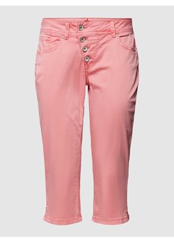Spodnie capri z listwą guzikową model ‘Malibu’ ze sklepu Peek&Cloppenburg  w kategorii Spodnie damskie - zdjęcie 168086921