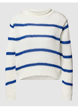 Sweter z dzianiny w paski ze sklepu Peek&Cloppenburg  w kategorii Swetry damskie - zdjęcie 168087390