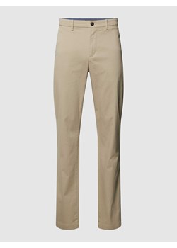 Chinosy o kroju regular fit z fakturowanym wzorem model ‘DENTON’ ze sklepu Peek&Cloppenburg  w kategorii Spodnie męskie - zdjęcie 168087534