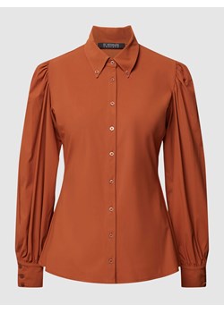 Bluzka z bufiastymi rękawami model ‘Doris’ ze sklepu Peek&Cloppenburg  w kategorii Bluzki damskie - zdjęcie 168088543
