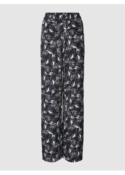 Spodnie materiałowe z kwiatowym wzorem ze sklepu Peek&Cloppenburg  w kategorii Spodnie damskie - zdjęcie 168088784