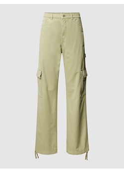 Spodnie cargo z bawełny ze sklepu Peek&Cloppenburg  w kategorii Spodnie damskie - zdjęcie 168088960