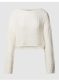 Sweter z dzianiny krótki FISHNET ze sklepu Peek&Cloppenburg  w kategorii Swetry damskie - zdjęcie 168089223