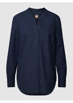 Bluzka z bawełny z dekoltem w serek model ‘Benalia’ ze sklepu Peek&Cloppenburg  w kategorii Bluzki damskie - zdjęcie 168089271