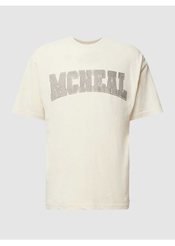 T-shirt zdobiony kamieniami ze sklepu Peek&Cloppenburg  w kategorii T-shirty męskie - zdjęcie 168089343