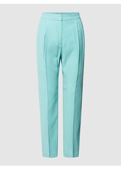 Spodnie do garnituru z zakładkami w pasie ze sklepu Peek&Cloppenburg  w kategorii Spodnie damskie - zdjęcie 168090031